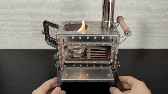 ミニ薪ストーブ 「SHITIE」 片手で持てる薪ストーブ「SHITIE」 – Emu-One